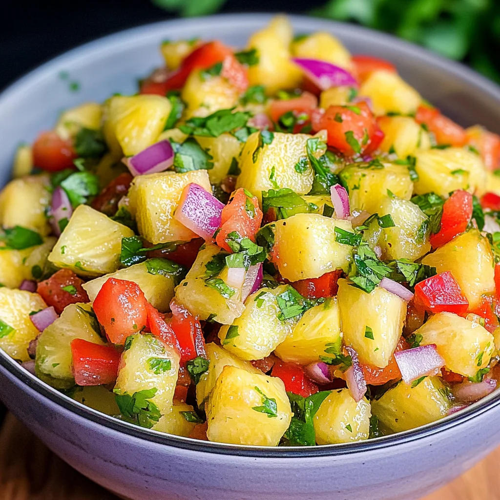 Pineapple Pico de Gallo