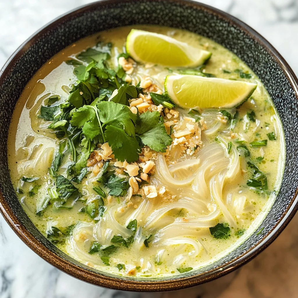 Quick Thai Green Curry Soup