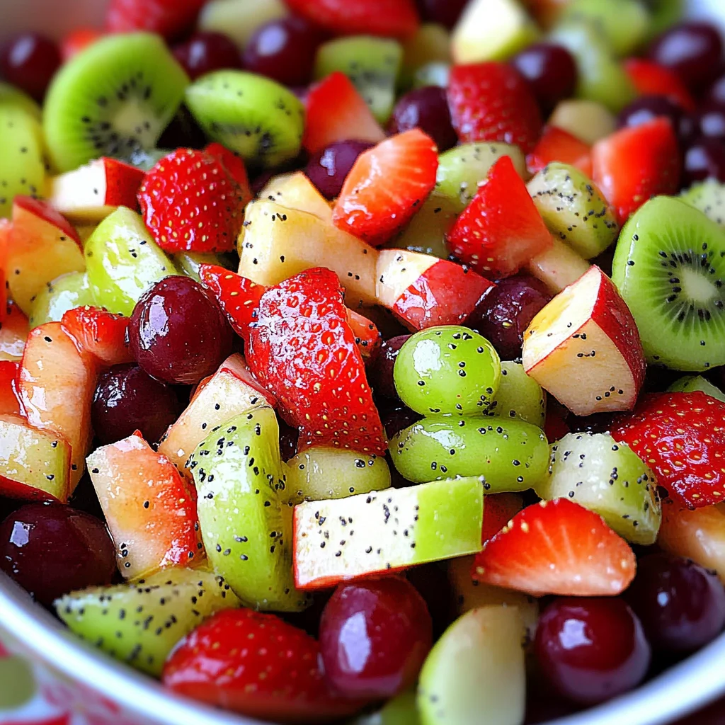 Red & Green Fruit Salad