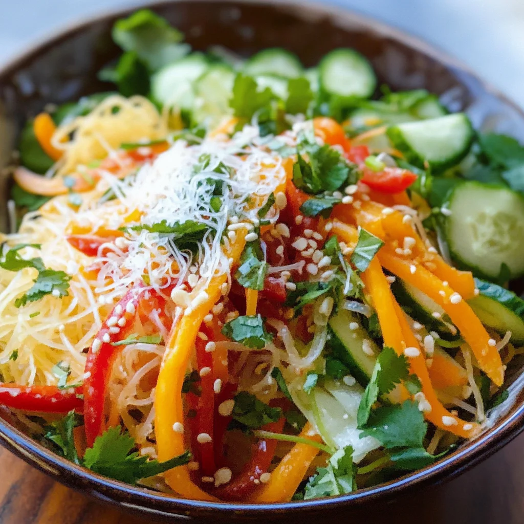 Spring Roll Salad with Spicy Ginger Dressing: An Incredible Ultimate Recipe