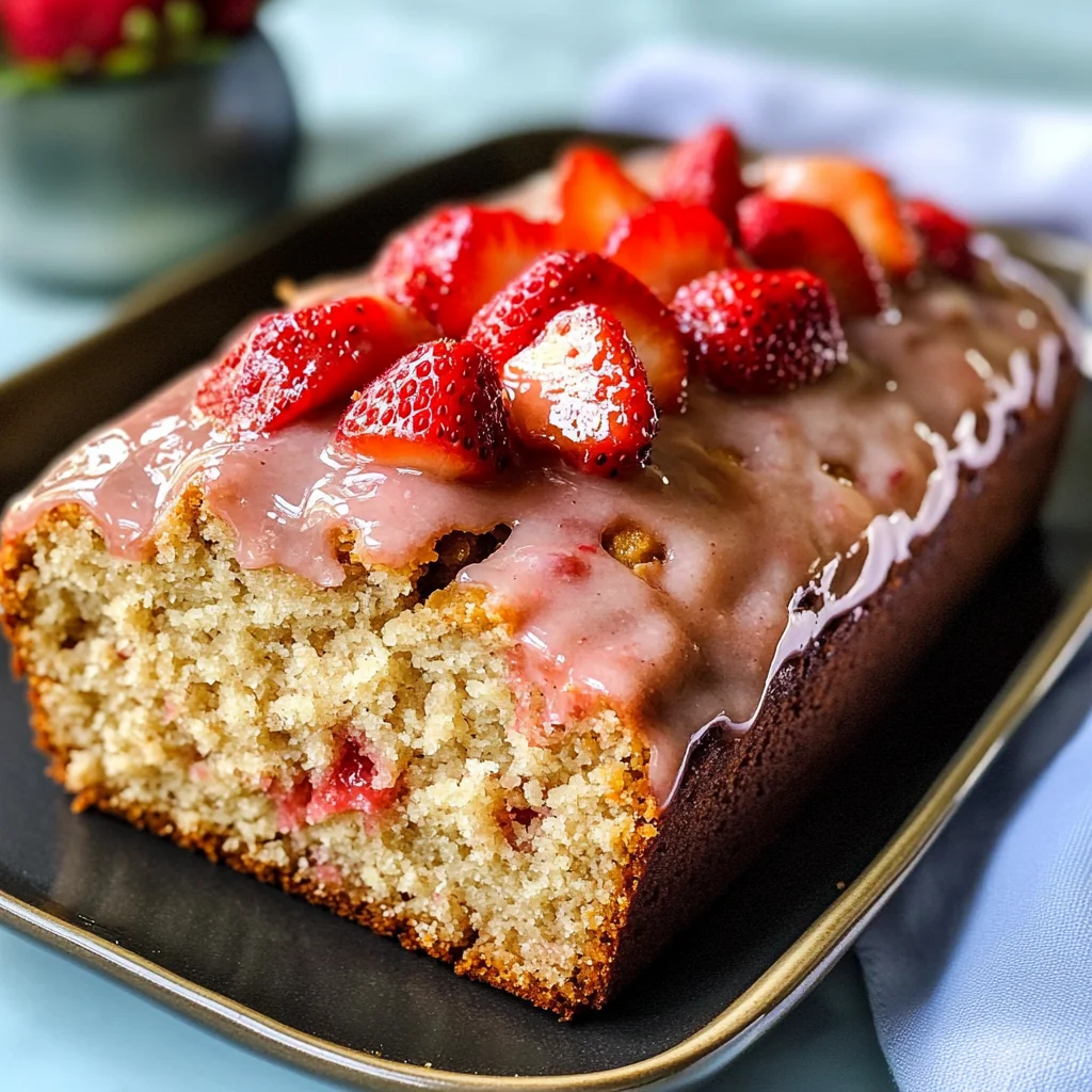 Strawberry Banana Bread Recipe