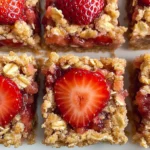 Strawberry Oatmeal Bars