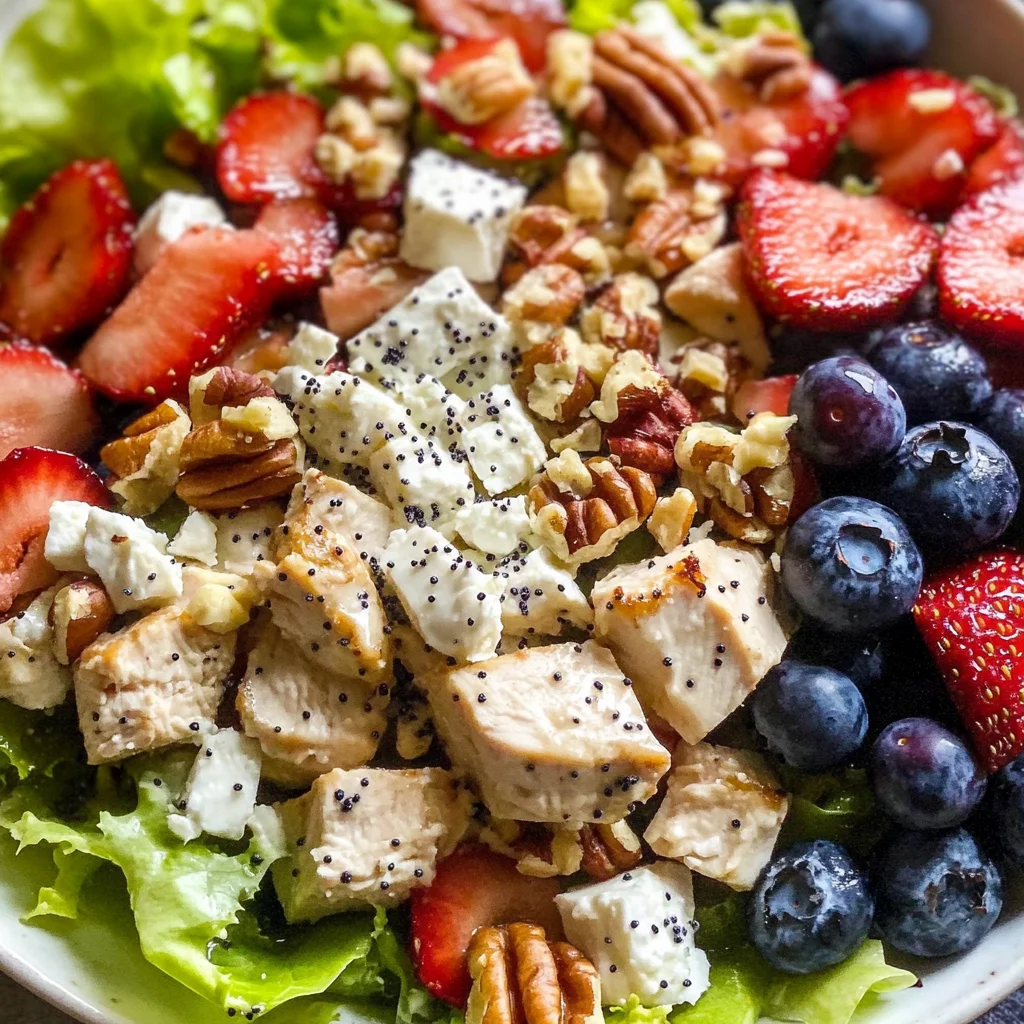 Strawberry Poppyseed Salad Panera