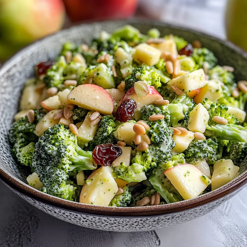 Vegan Apple Broccoli Salad