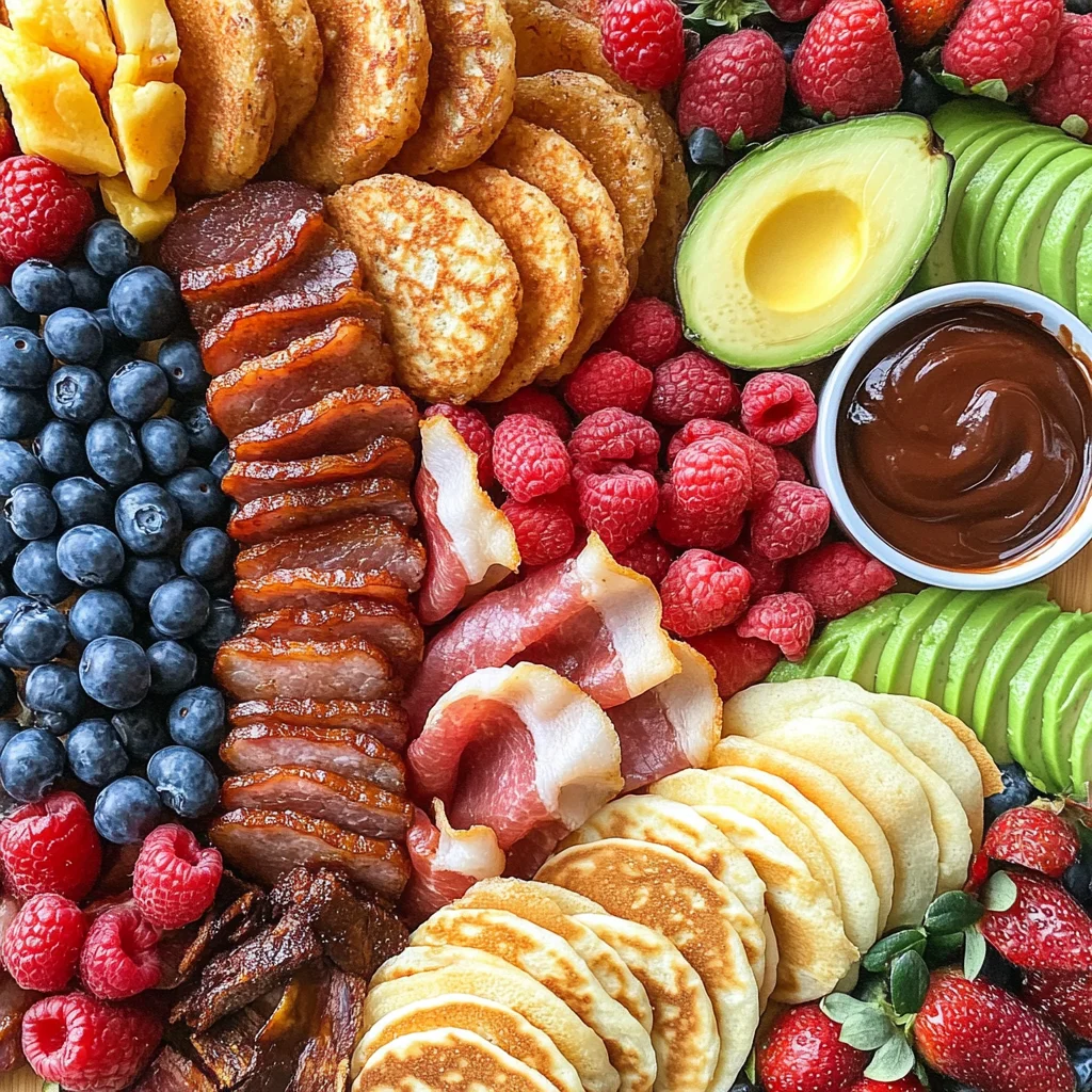 Breakfast Charcuterie Board