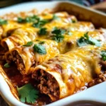 Cabbage Roll Beef Enchiladas | Keto, Low-Carb