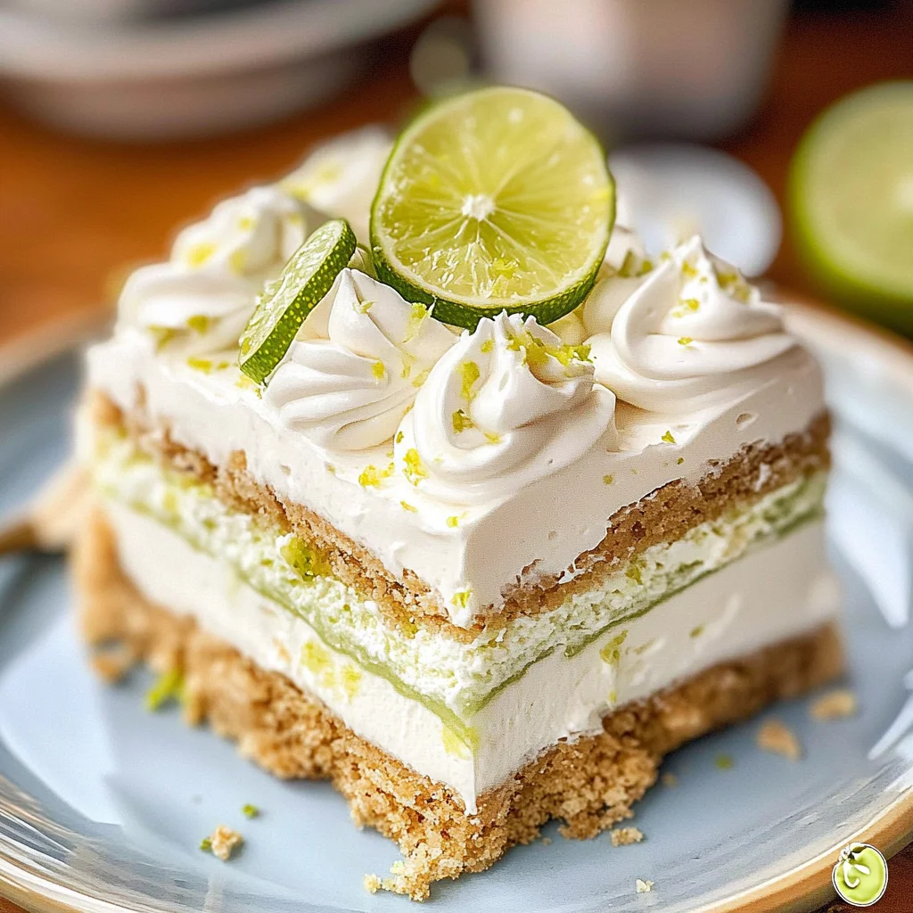 Carlota de Limón {Lime Icebox Cake}