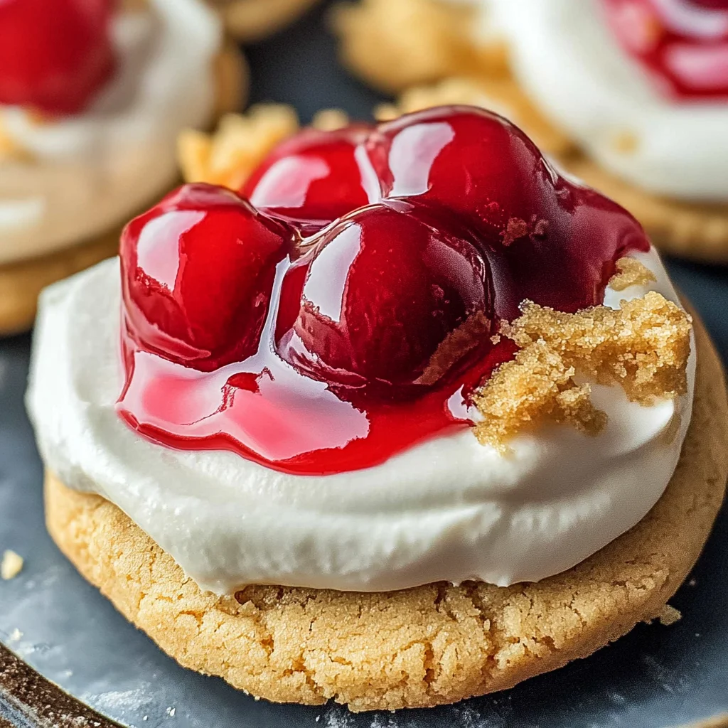 Cherry Cheesecake Cookies