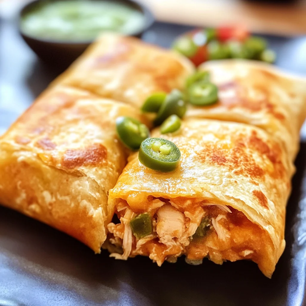 Chicken Chimichangas