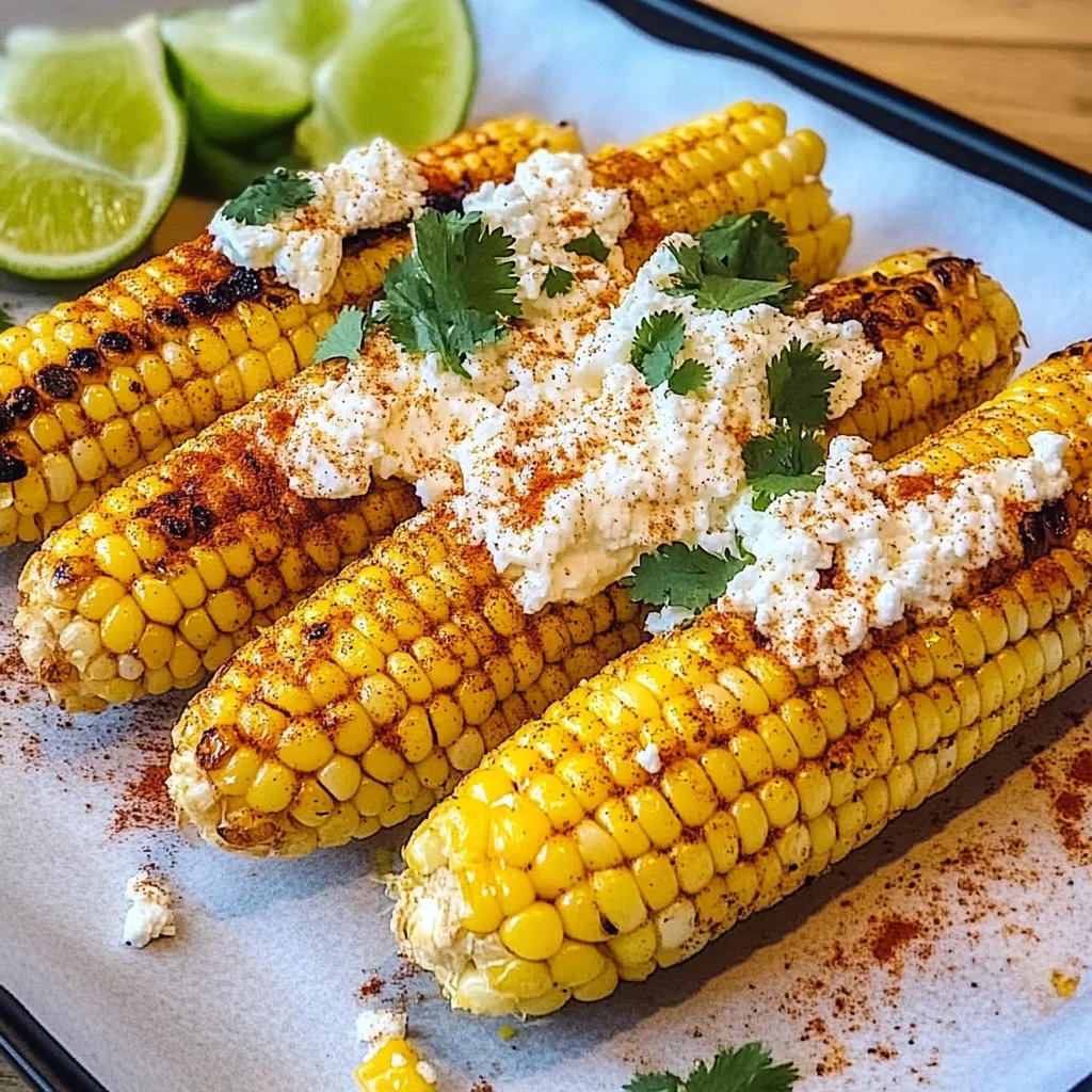 Corn On The Cob Mexican Style