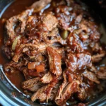 Crock Pot BBQ Beef Pot Roast
