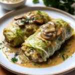 Gołąbki with Mushroom Sauce Recipe