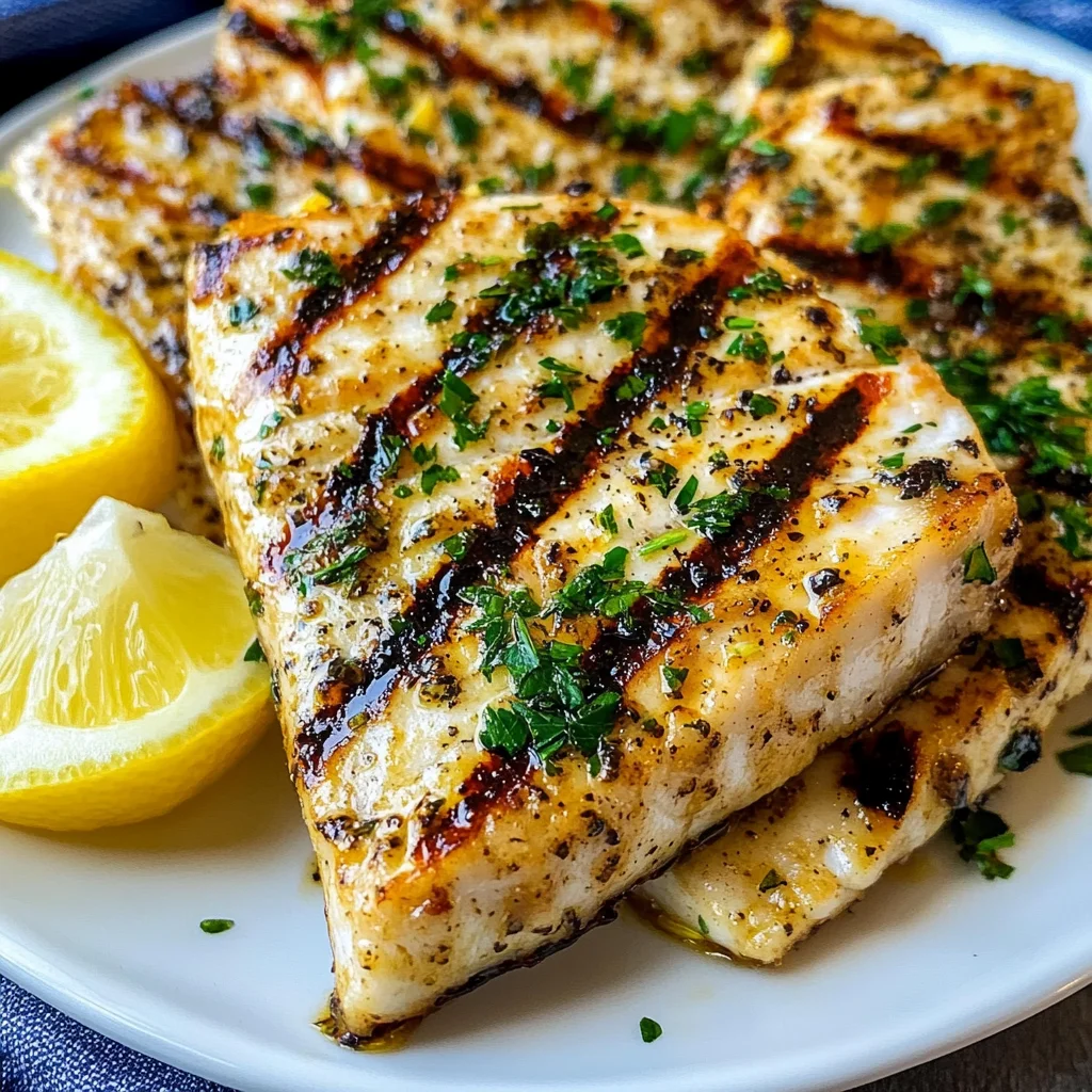 Grilled Swordfish