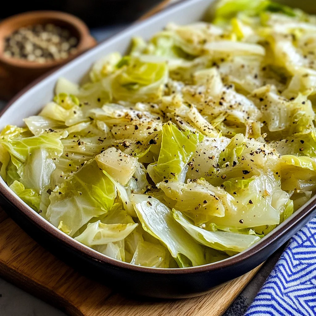 Irish Buttered Cabbage