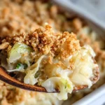 Old Fashioned Cabbage Casserole With Crunchy Topping