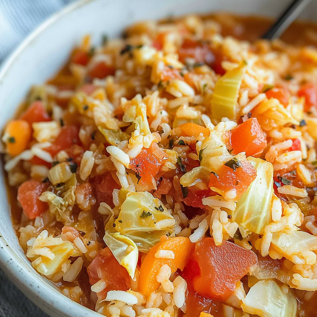 Rice And Cabbage In Sauce (Lahanorizo)