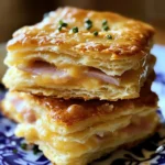 Savory Ham and Cheese Butter Biscuits: Fluffy Homemade Treat