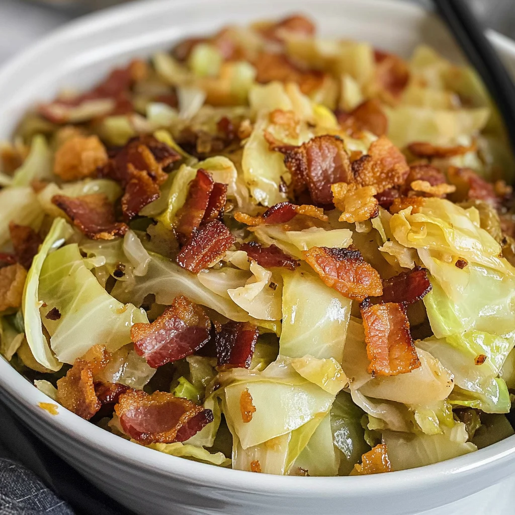 Slow Cooker Cabbage