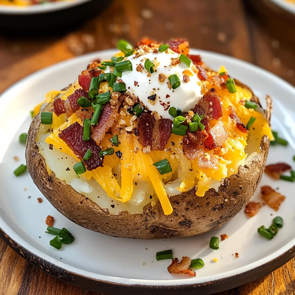 Smoked Baked Potato