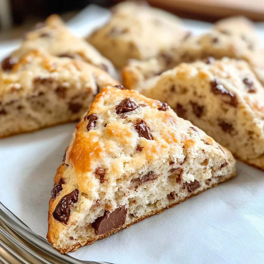 Sourdough Derby Pie Scones (chocolate chip walnut scones)