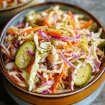 Sweet & Spicy Pickle Slaw