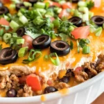 Taco Dip With Ground Beef