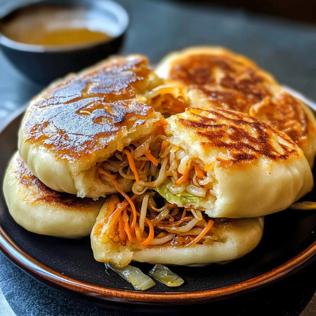 Vegan Pan-Fried Buns (Sheng Jian Bao, 生煎包)