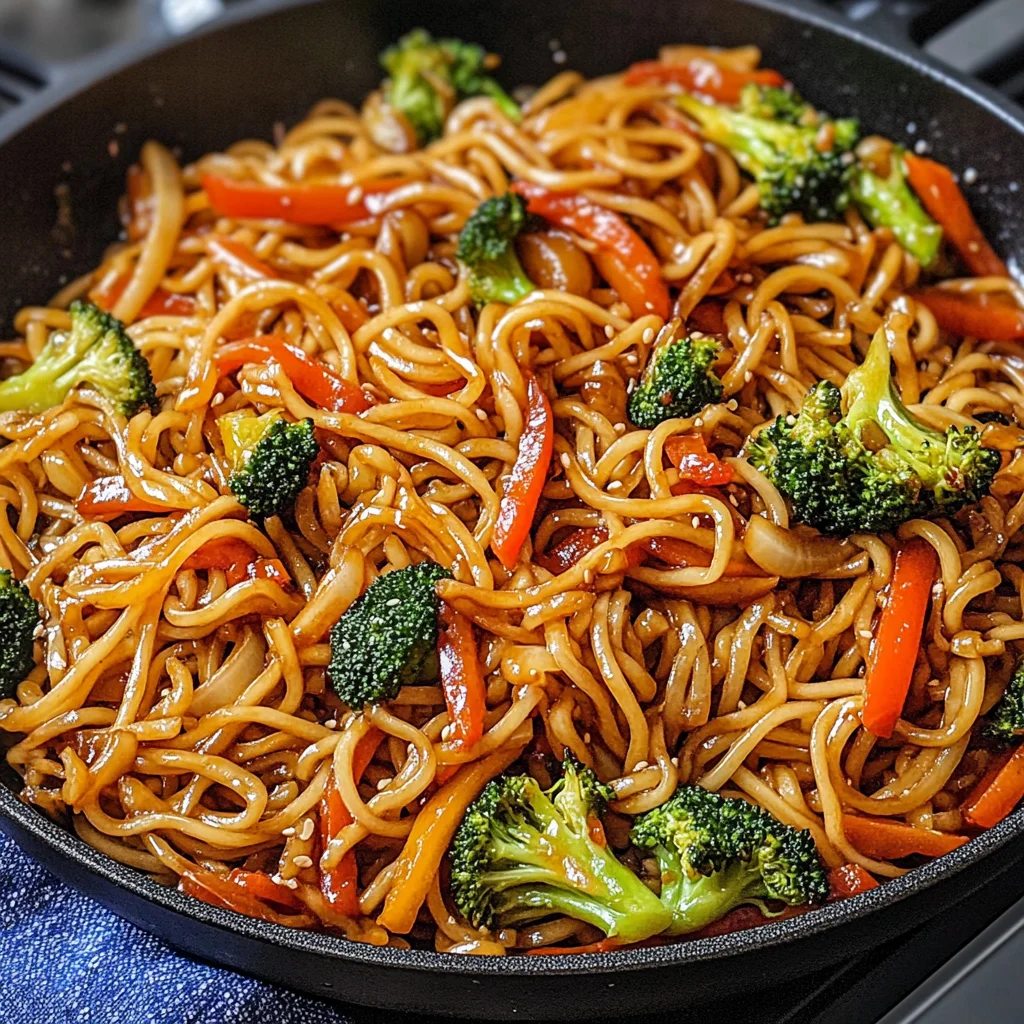 Veggie Lo Mein (Under 30 Minutes)