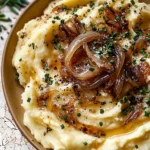 Best Ever Caramelized Onion Mashed Potatoes