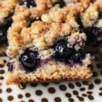 Blueberry Buckle Coffee Cake