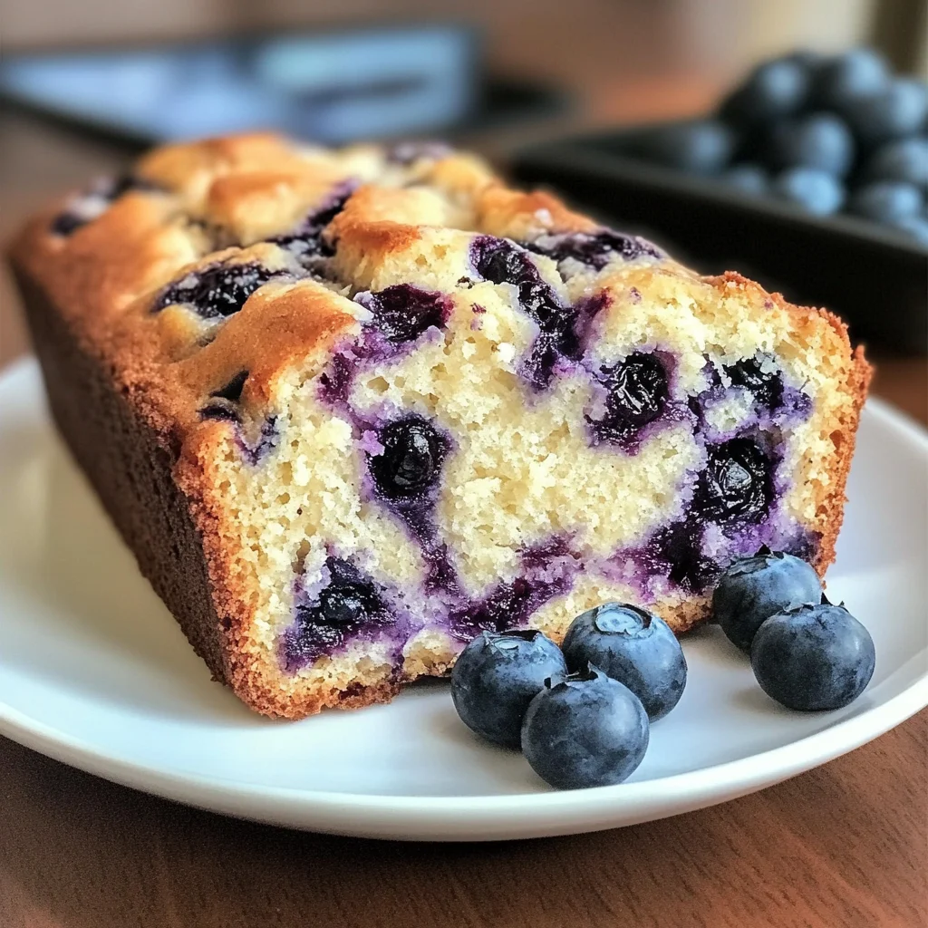 Blueberry Cream Cheese Bread