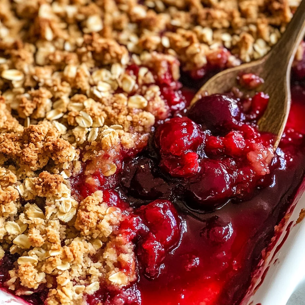 Cherry Crisp Recipe