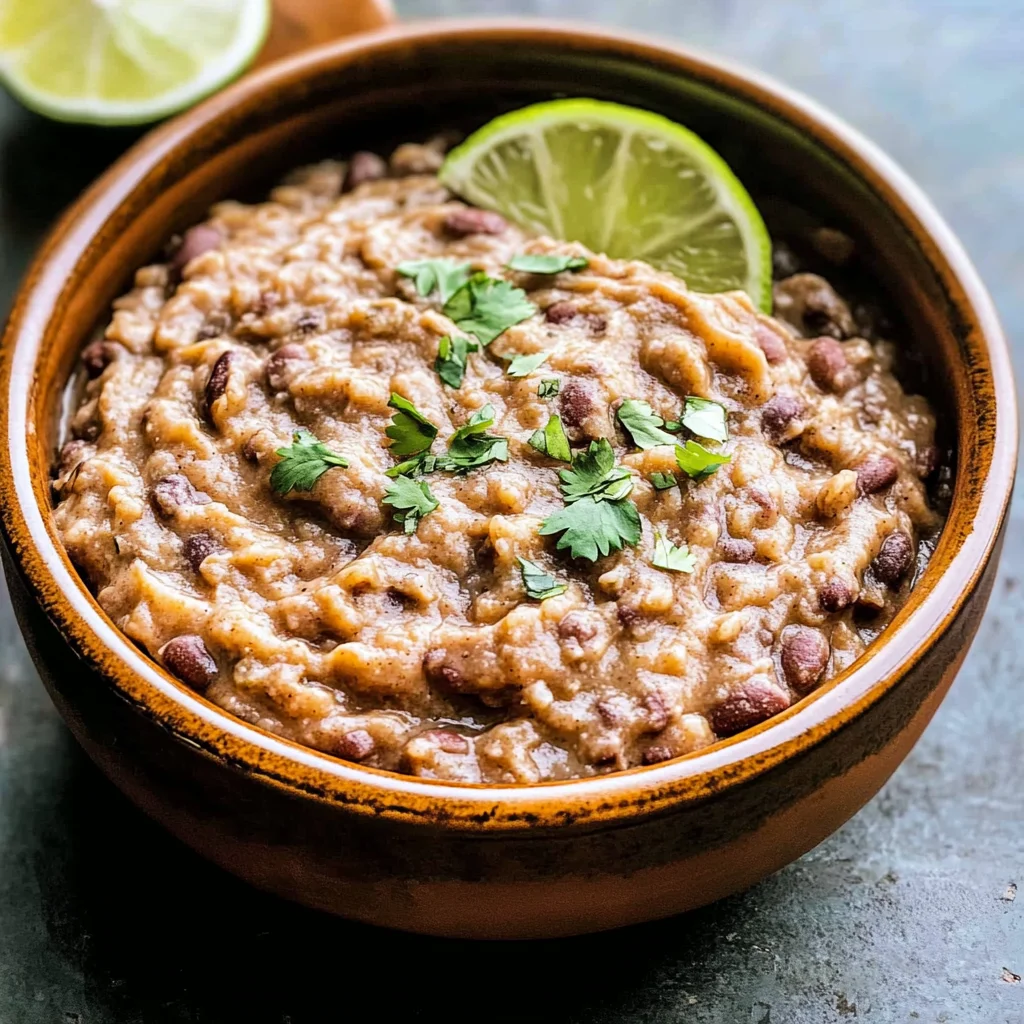 Homemade Refried Beans
