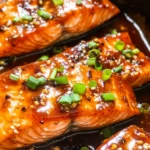 Honey Garlic Glazed Salmon