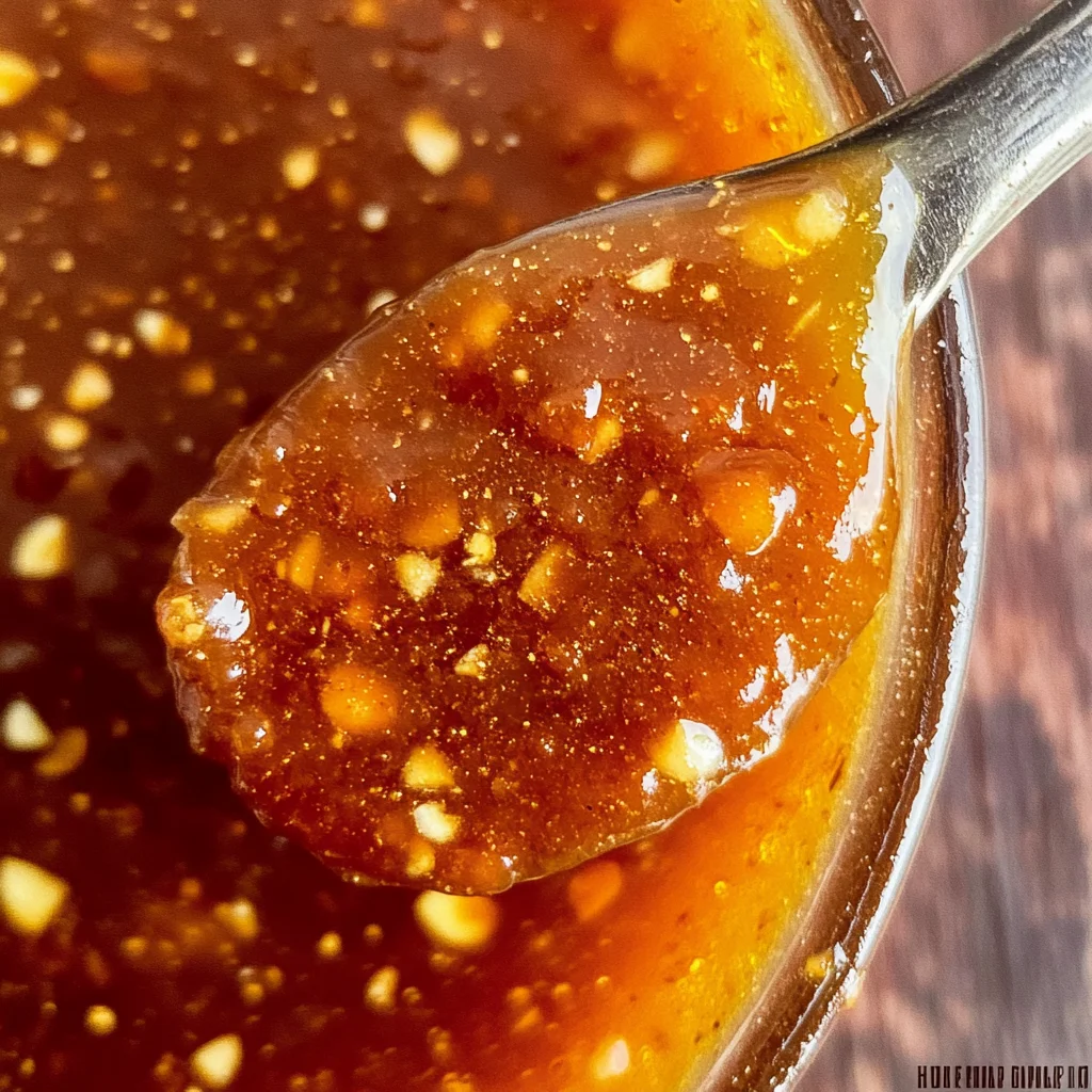Hot Honey BBQ Sauce