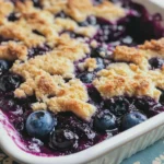 Low Carb Keto Blueberry Cobbler