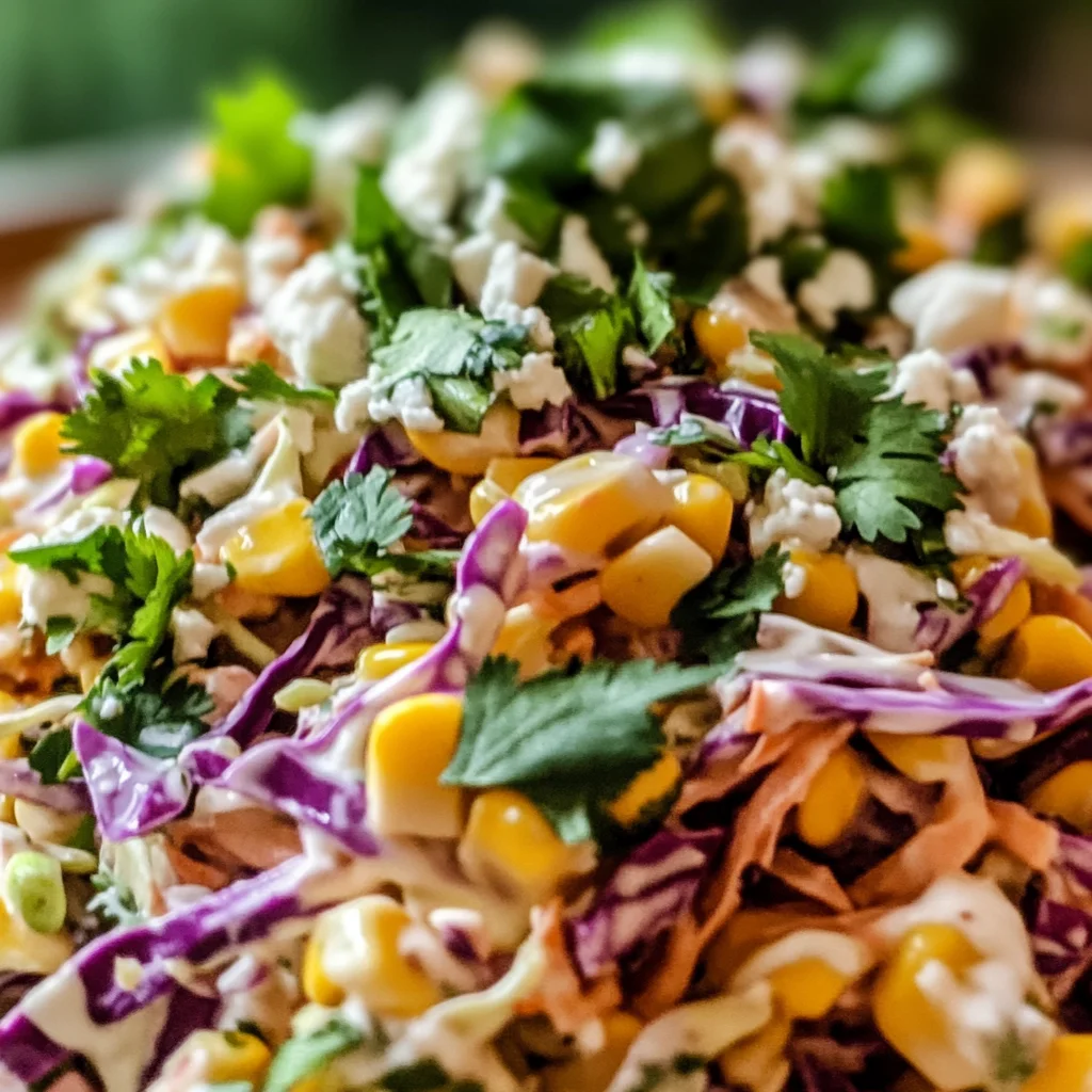 Mexican Street Corn Coleslaw