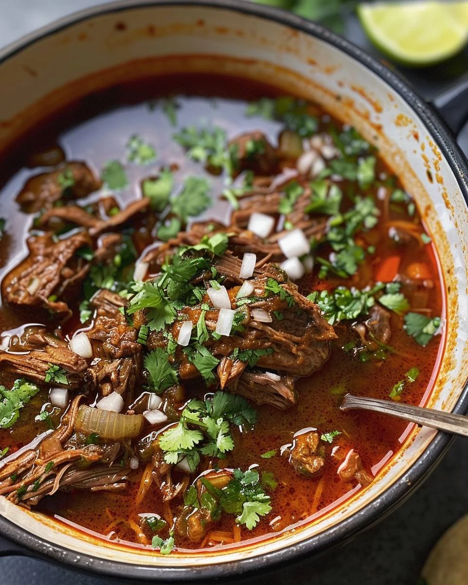 Authentic Beef Birria Recipe for a Hearty Meal finished dish