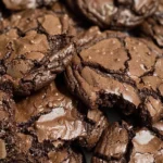 Brownie Cookies - A Perfect Blend of Crispy and Fudgy finished dish