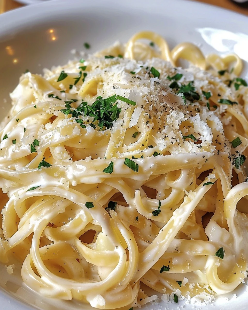 Budget Fettuccine Alfredo: Easy & Affordable Recipe finished dish