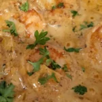 Cajun Salmon and Shrimp Delight: A Flavorful Feast finished dish