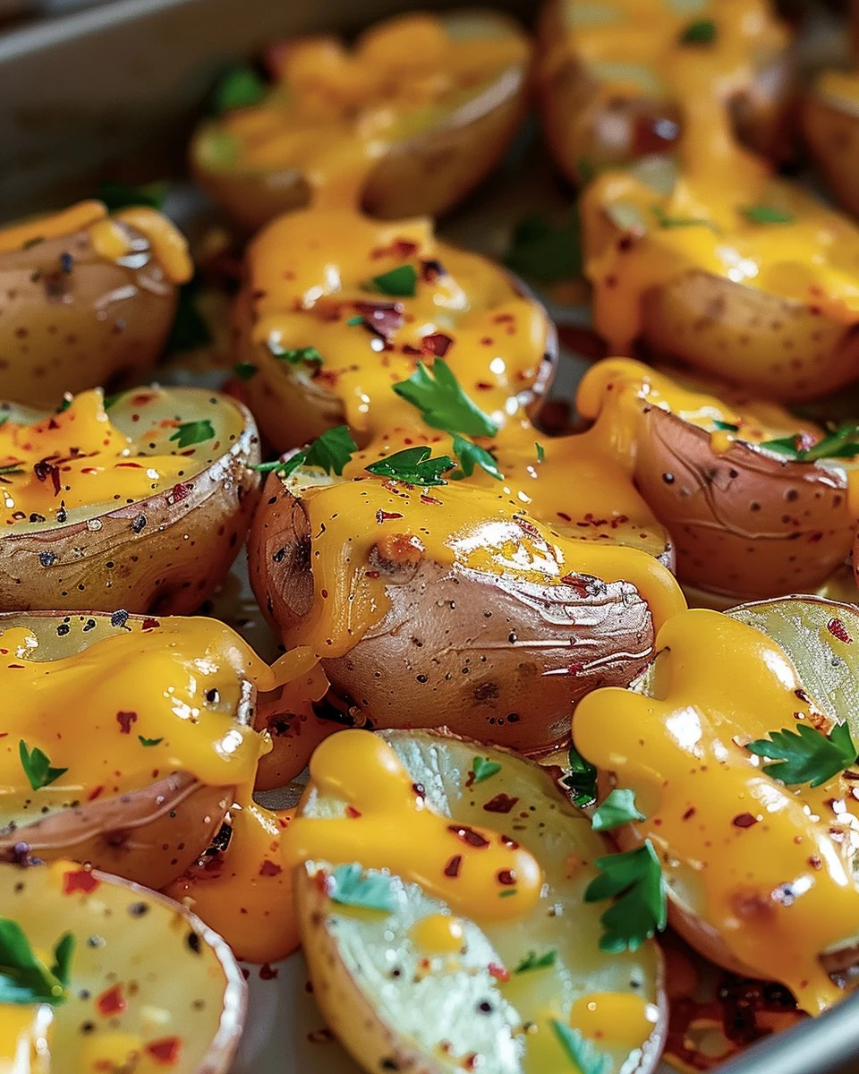 Cheesy Ranch Oven Roasted Potatoes Recipe to Try