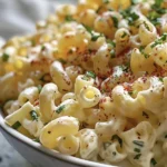 Classic Amish Macaroni Salad Recipe to Try Today finished dish