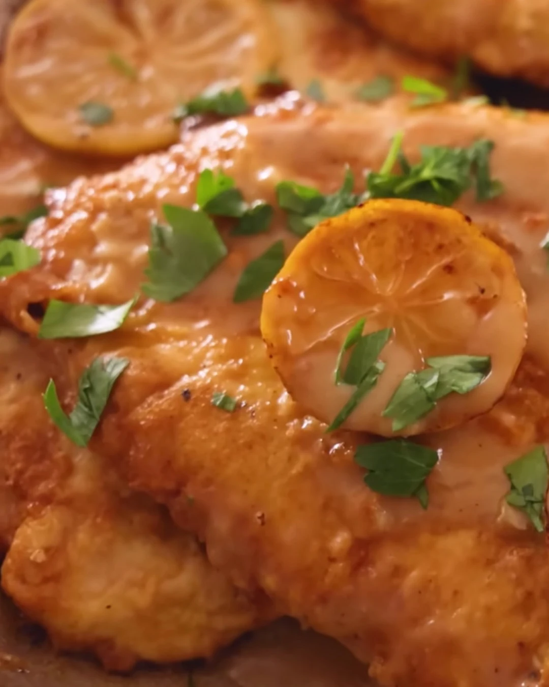 Classic Chicken Francese: A Flavorful Italian Delight finished dish