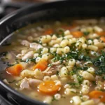 Classic Italian Pastina Soup Recipe for Comforting Flavor finished dish