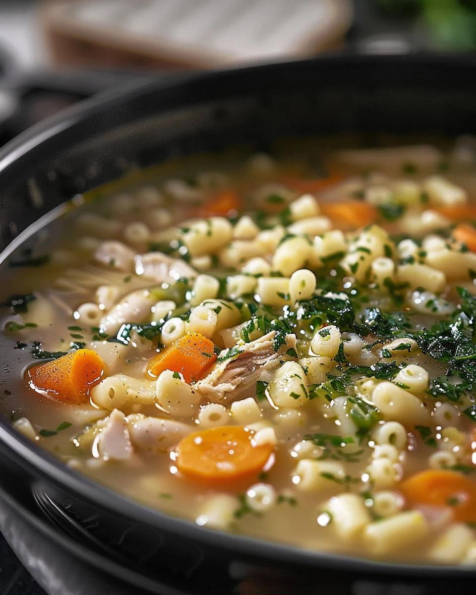 Classic Italian Pastina Soup Recipe for Comforting Flavor finished dish