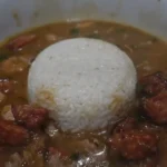 Classic New Orleans Creole Gumbo: A Flavorful Delight finished dish