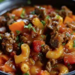 Classic Old-Fashioned Goulash Recipe for Comfort Food finished dish