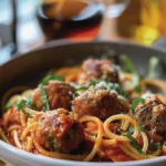 Classic Spaghetti and Meatballs: A Timeless Recipe finished dish