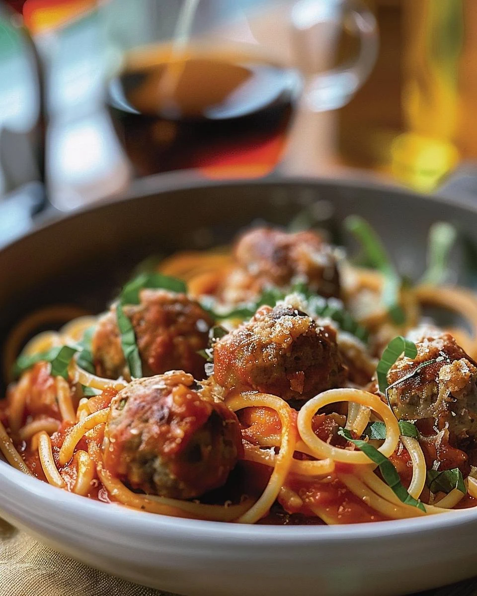 Classic Spaghetti and Meatballs: A Timeless Recipe finished dish